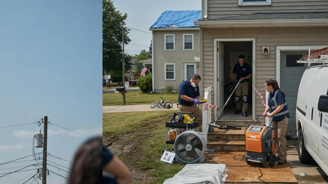 Water Damage Repair in Strongstown, PA near me
